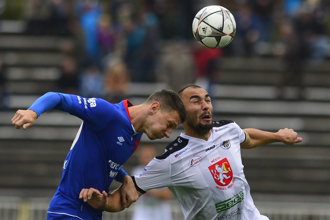 Fotbalisté Slavie hrají v 10. kol ePojisteni.cz ligy na půdě Hradce Králové