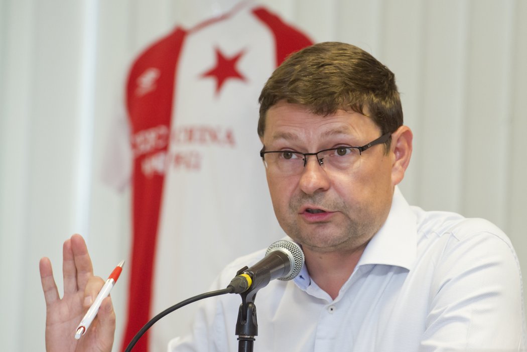 Generální ředitel Slavie Martin Krob