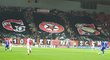 Fanoušci Slavie si připravili choreo