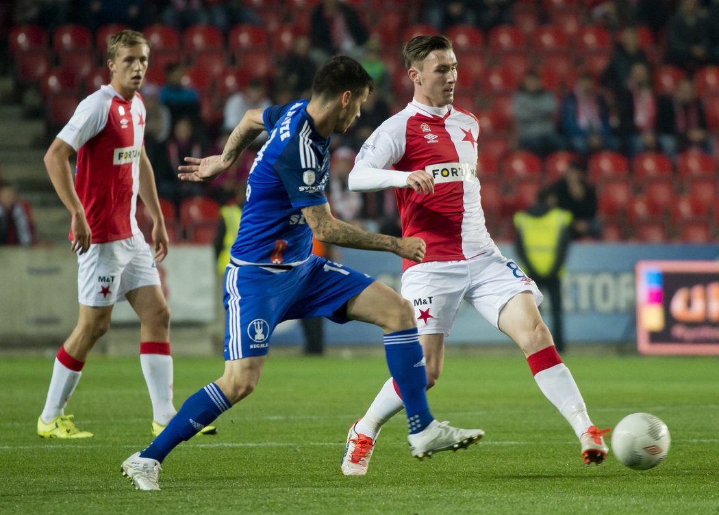 Fotbalisté Slavie hrají v 11. kole Synot ligy doma s Olomoucí