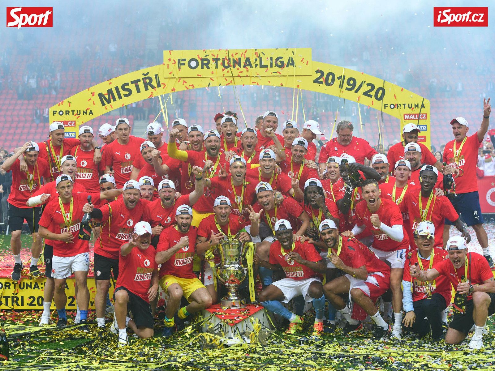 SK Slavia Praha, mistr FORTUNA:LIGY 2019/20 (tapeta pro počítač, poměr 4:3 - 2048 x 1536 px) SK Slavia Praha, mistr FORTUNA:LIGY 2019/20 (tapeta pro počítač, poměr 4:3 - 2048 x 1536 px)