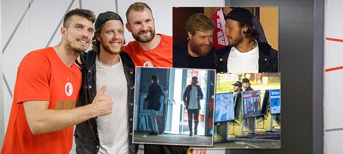 Hokejový kouzelník David Pastrňák opouštěl Eden pozdě v noci