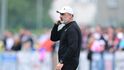 Jindřich Trpišovský v utkání MOL Cupu ve Varnsdorfu