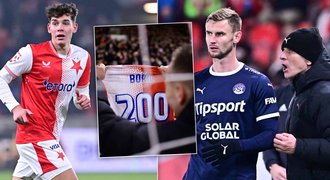 Slavia proti Slovácku: nový talent, Bořil slavil dvoustovku. Problém hostů se smlouvami Slavia proti Slovácku: nový talent, Bořil slavil dvoustovku. Problém hostů se smlouvami