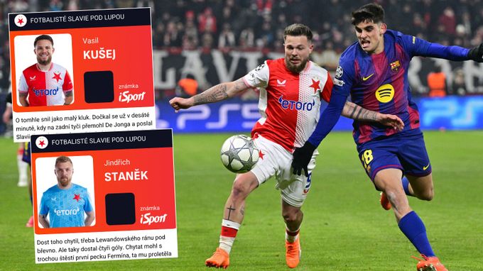 ZNÁMKY Slavie po Barceloně: Staňkovi chybělo štěstí, překvapení u Oscara. Zima musí řvát ZNÁMKY Slavie po Barceloně: Staňkovi chybělo štěstí, překvapení u Oscara. Zima musí řvát