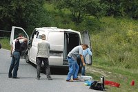 Loupež 77 milionů u Brna: Podezřelí jsou 3 policisté