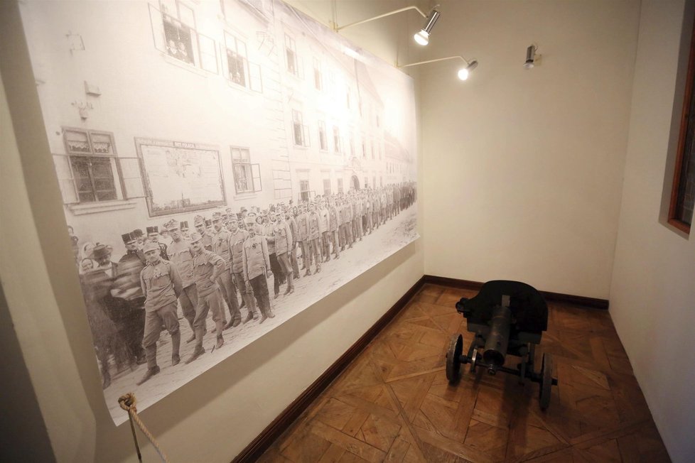 Ve Slavkově u Brna je k vidění unikátní výstava připomínající 1. světovou válku.