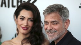 Amal Clooney a její muž George si oddělené ložnice pochvalují