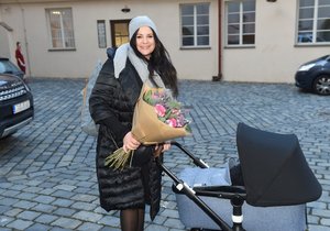 Jitka Čvančarová vyrazila se synem Theodorem Christianem