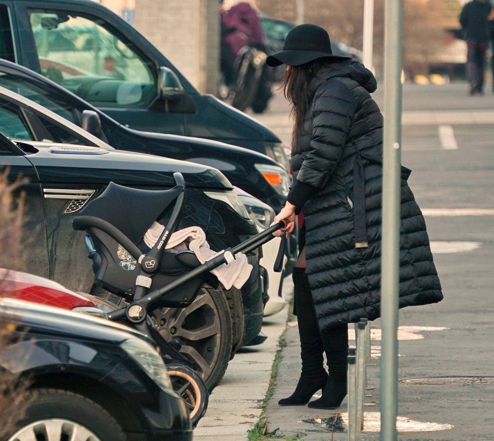 Jitka Čvančarová vyrazila se synem Theodorem