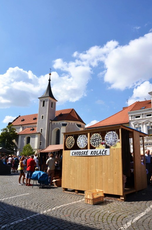 Chodské slavnosti v Domažlicích.