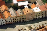Městečko Slavonice je plné stavebních památek.