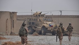 Vojáci, kteří jsou na misi v Afghánistánu.