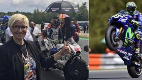 Trapas Šlechtové: Na MotoGP ji musel odstrkovat sám hvězdný Valentino Rossi