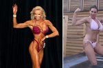 Lucie Šlégrová napodobovala pózování Hanky Mašlíkové na soutěži bikini fitness