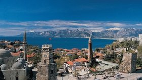 panoramatická prohlídka největšího města oblasti - Antalya