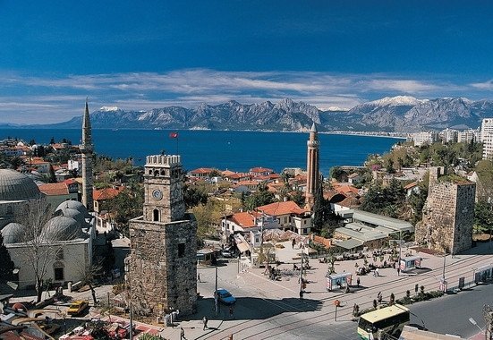 panoramatická prohlídka největšího města oblasti - Antalya