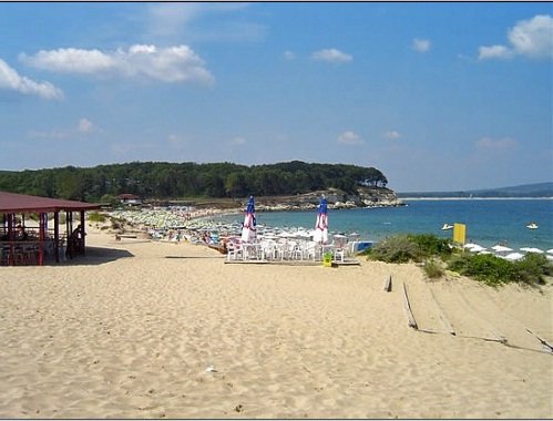 Bulharsko Primorsko - pláž