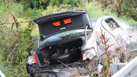 Slezáčkovo auto skončilo v příkopě. Podle svědků nehody byl opilý