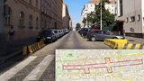 Více stromů, méně hluku v zatížené Slezské ulici: Praha 3 vypsala tendr na koncepční studii
