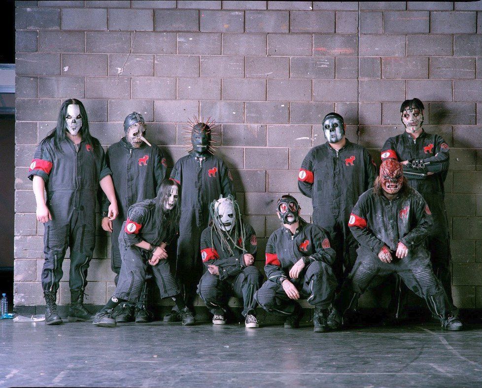 Legendární metalová skupina Slipknot.