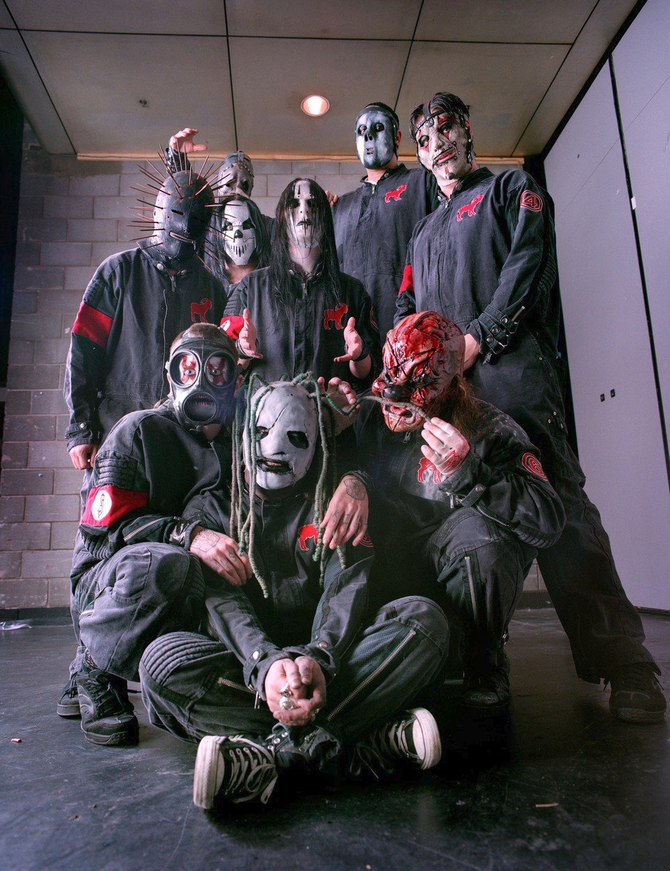 Legendární metalová skupina Slipknot.