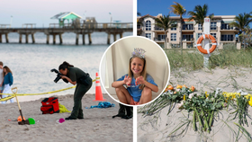 Sedmiletá Sloan Mattinglyová zemřela při hře se svým bratrem na pláži na Floridě.