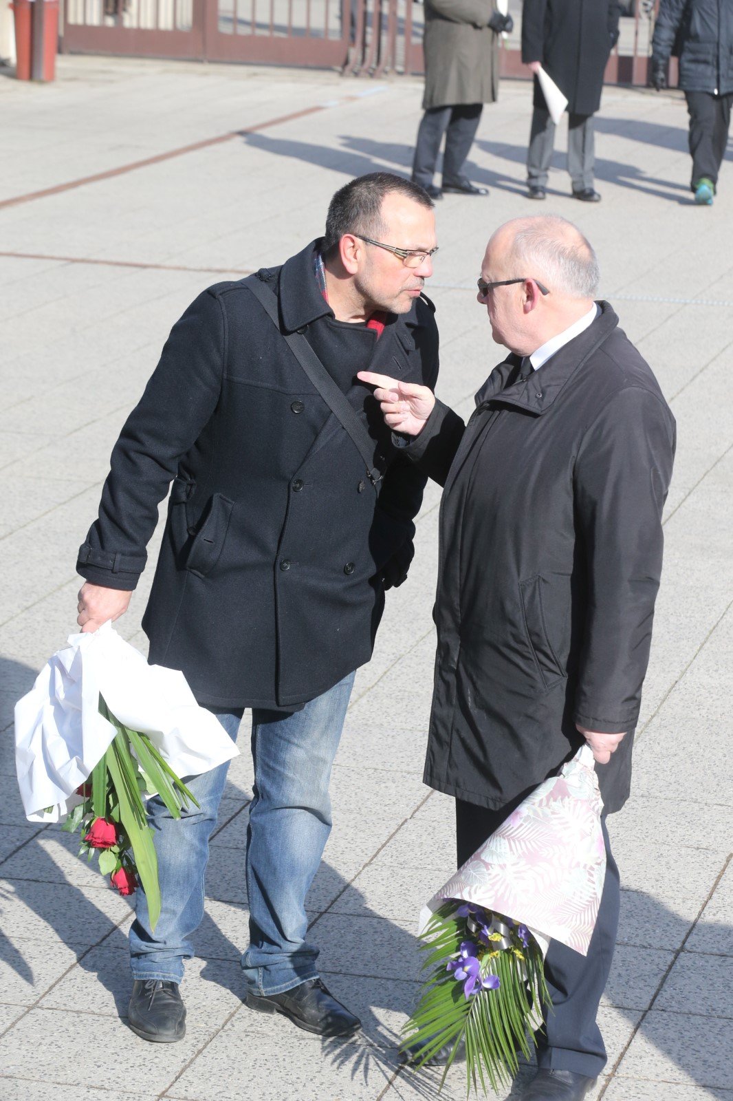 Jaroslav Foldyna a bývalý český politik a diplomat Jan Kavan 