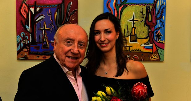 Lucie Gelemová s Felixem Slováčkem