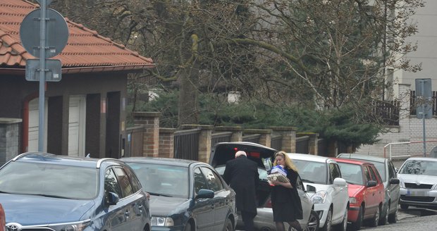 Felix Slováček vozí Dádě obří nákupy do jejich vily.