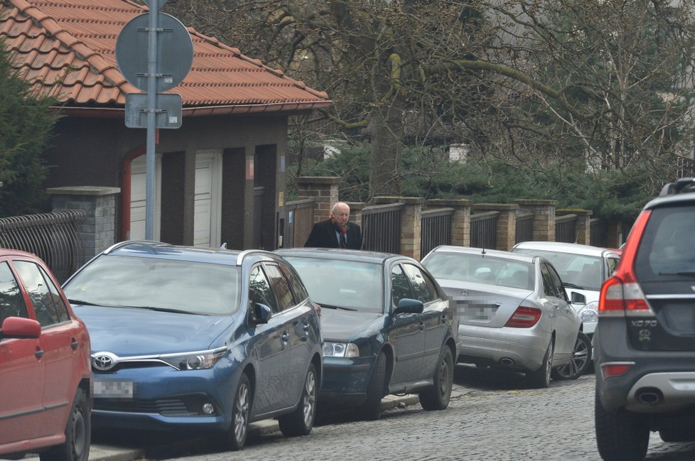 Felix Slováček vozí Dádě obří nákupy do jejich vily.