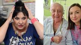 Felix Slováček (78) zkolaboval v přítomnosti exmilenky Lucie Gelemové: Dádě zatajil, že leží na JIP! 