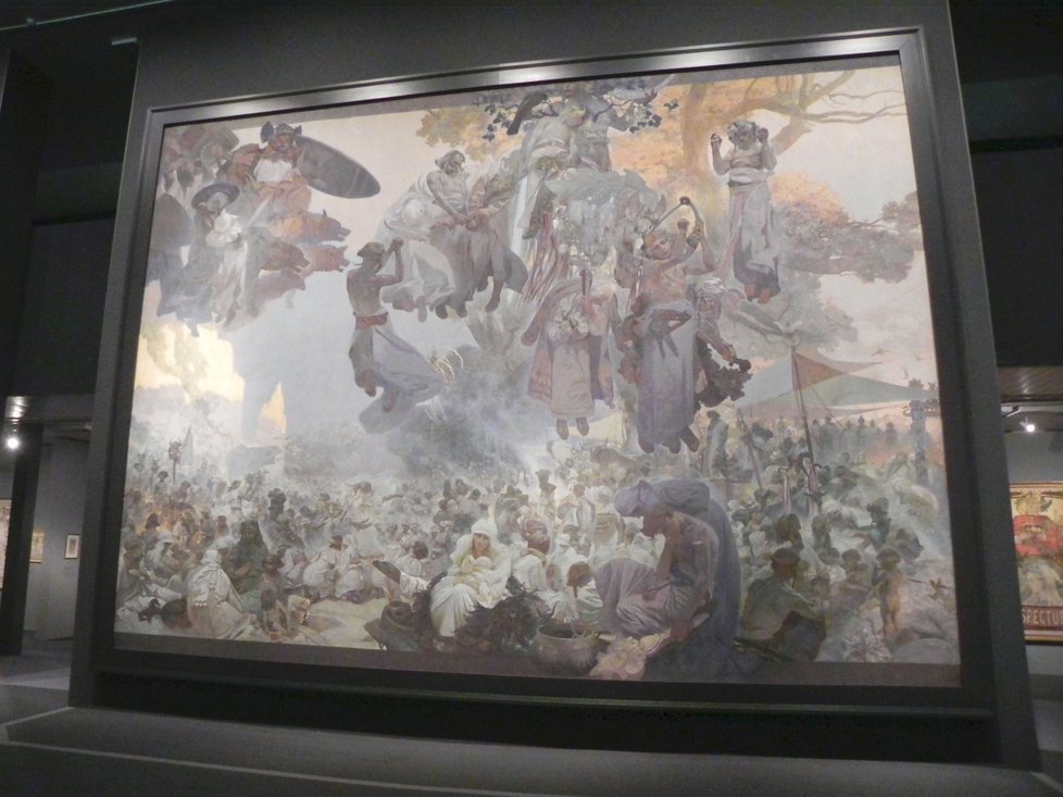 Cyklus 20 velkoplošných pláten Slovanská epopej vytvořil Alfons Mucha v letech 1912–1926.