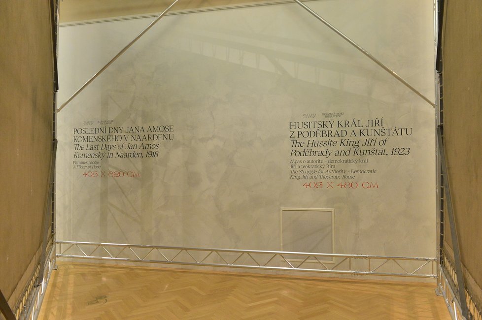 Cyklus 20 velkoplošných pláten Slovanská epopej vytvořil Alfons Mucha v letech 1912-1926.