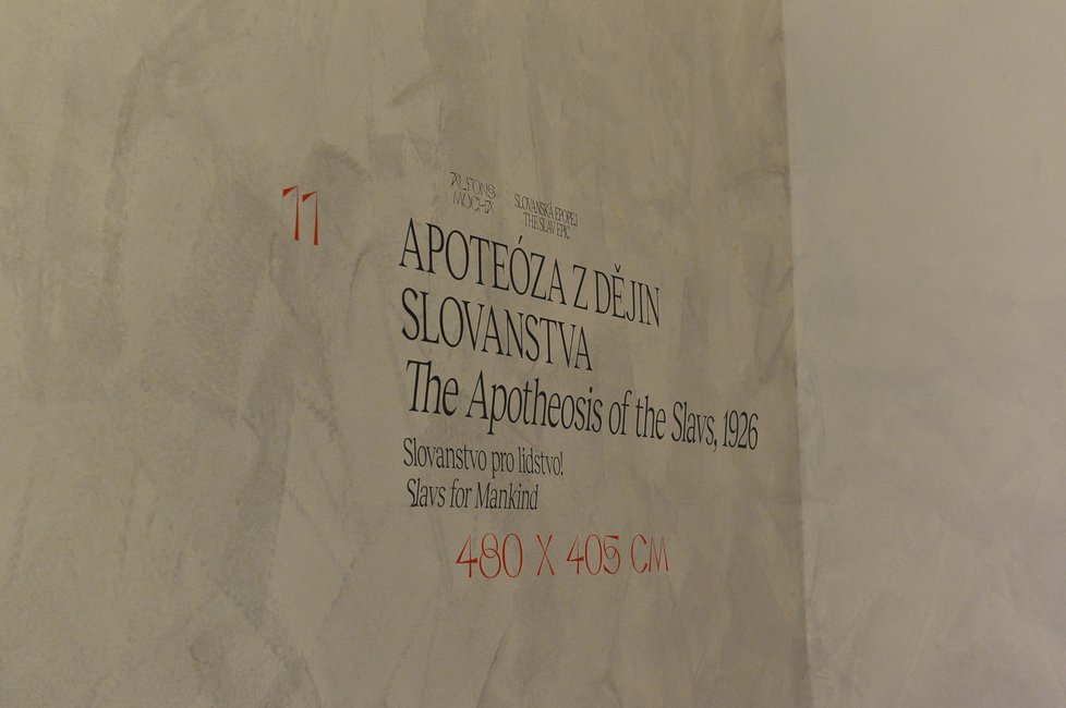 Slovanská epopej by podle představ Spojených sil měla zamířit do paláce Savarin na Václavském náměstí, který rekonstruuje developerská společnost Crestyl.