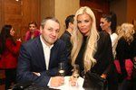 Slovenská modelka Silvia Kucherenko s ukrajinským manželem Sergejem