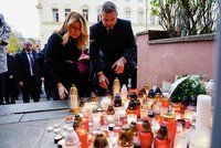 Čaputová s premiérem zapálili svíčky. Slováci truchlí za oběti tragické nehody