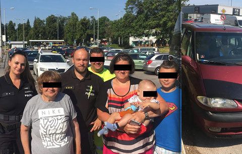 České rodině s dětmi se na Slovensku porouchalo auto: Neuvěříte, kdo jim pomohl!