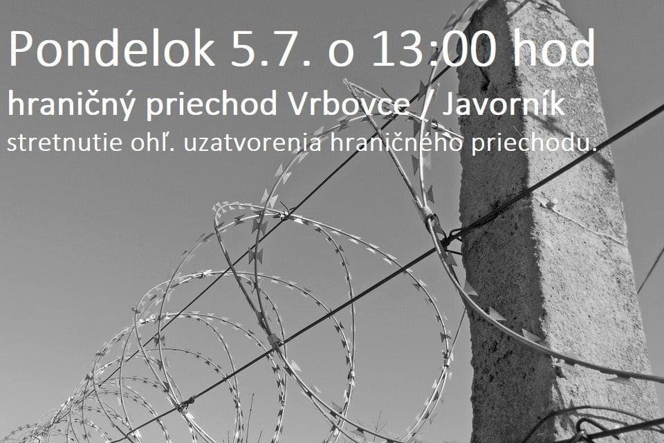 Slovensko uzavřelo v pondělí 5. července 2021 kvůli opatřením ohledně covid-19 hraniční přechody s ČR. 