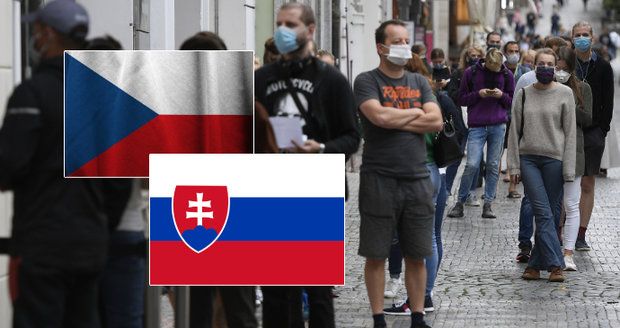 Česko „zčervenalo“ i pro Slováky, budou sledovat mobily. Kdo unikne karanténě či testu?