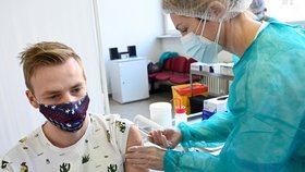 Očkování proti covidu-19 ve slovenské Nitře