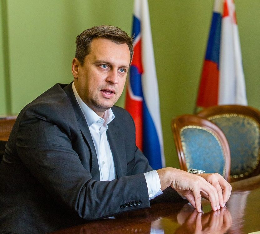 Šéf Slovenské národní strany Andrej Danko