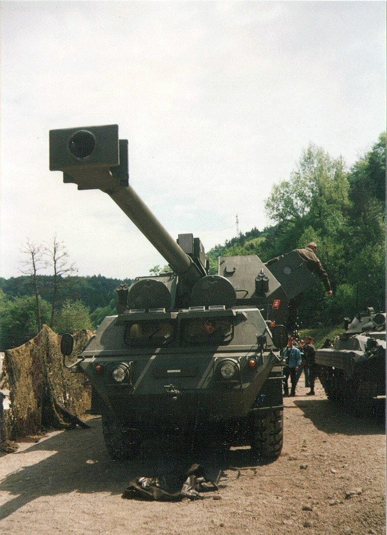 155 mm samohybná kanonová houfnice vz. 2000 Zuzana.