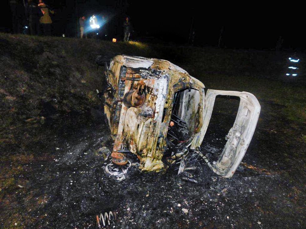 Student Filip (†18) uhořel zaklíněný v autě, se kterým havaroval jeho kamarád.