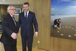 Slovenský premiér Peter Pellegrini a předseda Evropské komise Jean-Claude Juncker.