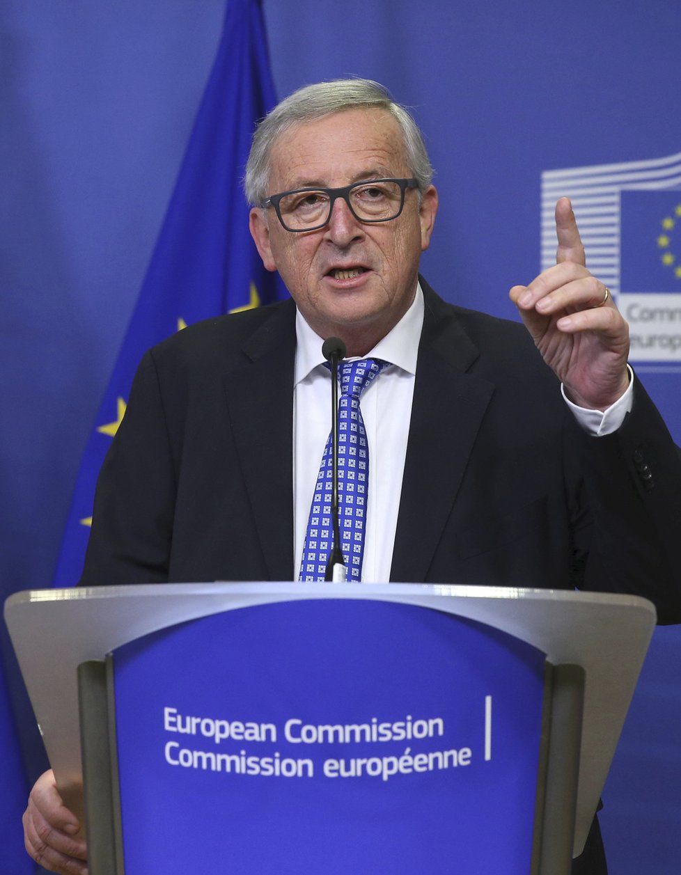 Předseda Evropské komise Jean-Claude Juncker