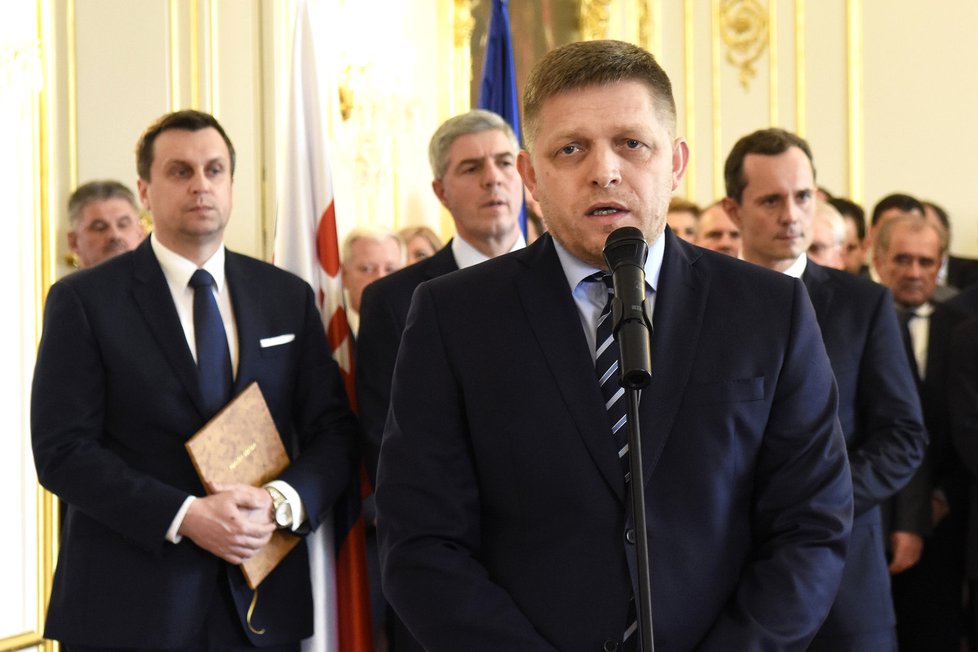 Zástupci slovenských vládních stran podepsali koaliční smlouvu.