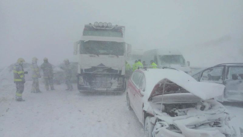 Hromadná nehoda na Slovensku