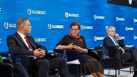 Ingrid Brocková na Globsecu 2023.