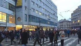Vzpomínkový pochod v Bratislavě